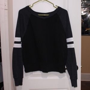 Grey long sleeved T-shirt